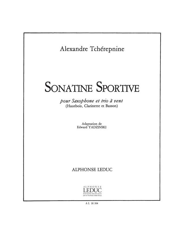 Alexandre Tcherepnin: Sonatine sportive